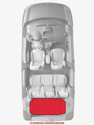 ЭВА коврики «Queen Lux» багажник для Renault Master